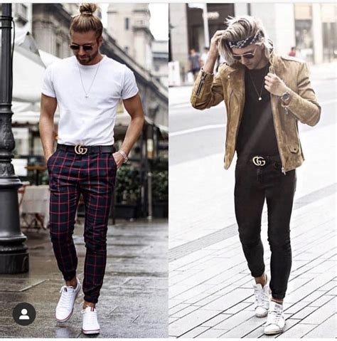 outfits with gucci belt|gucci swag outfit for men.